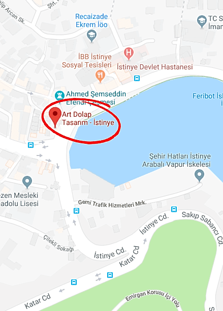 istinye map min - Mağazalar